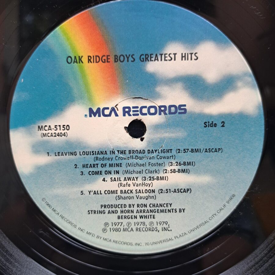 The Oak Ridge Boys – Greatest Hits – Disc Vinil LP VG+ (lotB) US