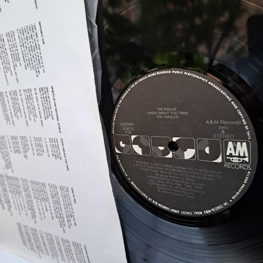 The Police – Every Breath You Take (The Singles) Disc VINIL LP VG+ (box1) Jugo.