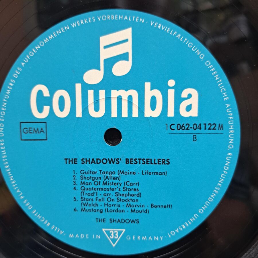 The Shadows – The Shadows' Bestsellers – Disc Vinil LP VG+ (lotB)