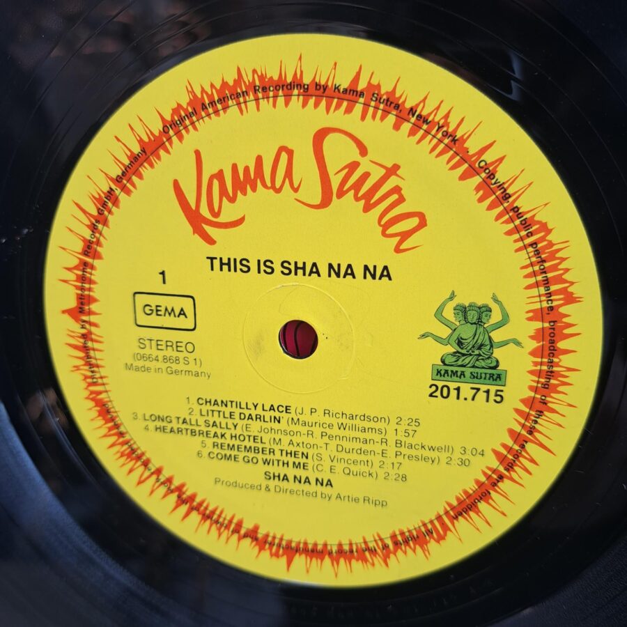 This Is Sha Na Na Disc VINIL LP VG