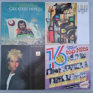 UB 40 - Limahl - Cat Stevens - Compilatie Disc VINIL 4 LP VG VG+ (LDM13) (2) UB 40 - Limahl - Cat Stevens - Compilatie Disc VINIL 4 LP VG VG- (LDM13)