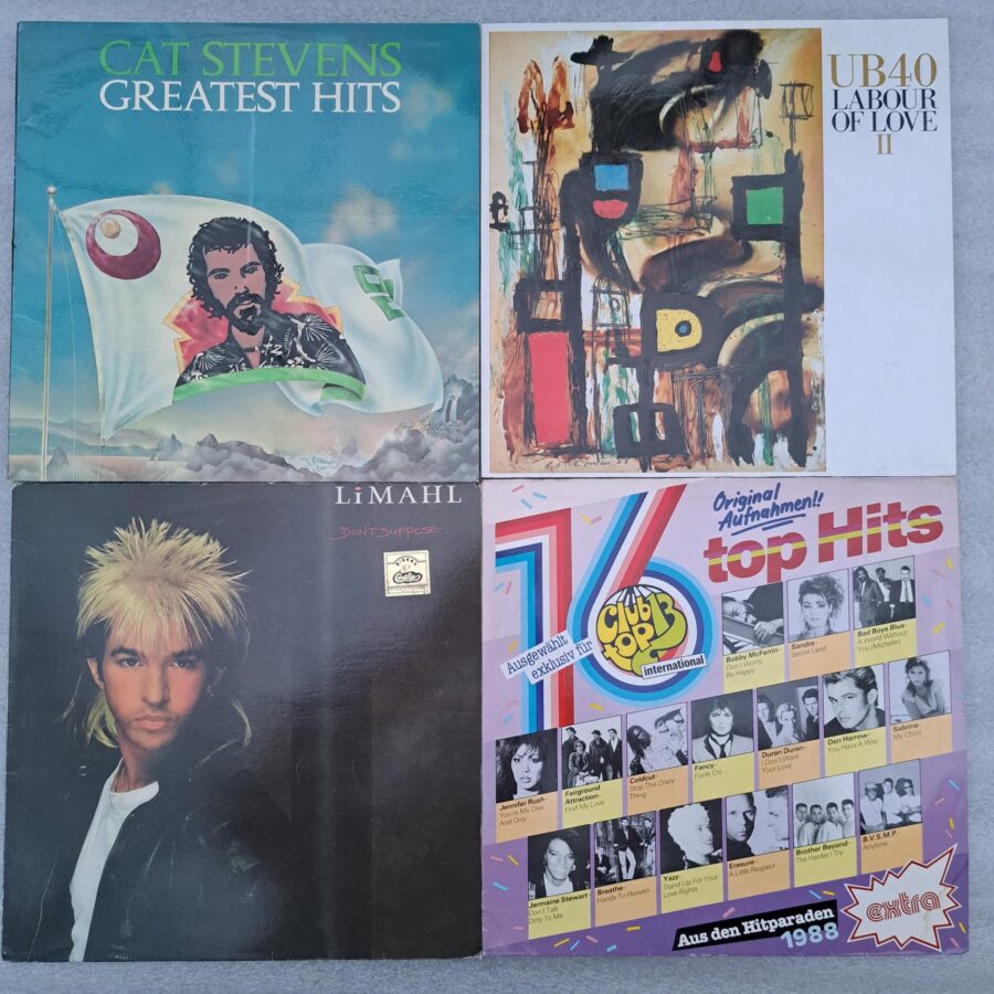 UB 40 - Limahl - Cat Stevens - Compilatie Disc VINIL 4 LP VG VG- (LDM13)