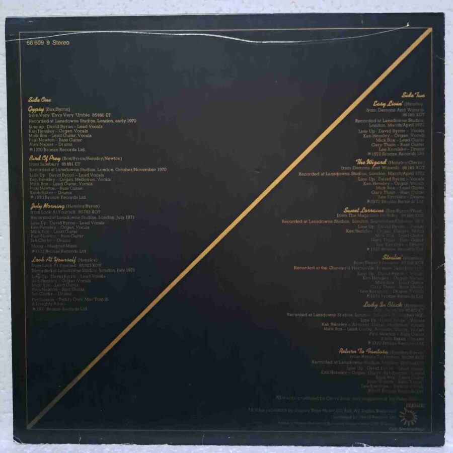 Uriah Heep – The Best Of... – Disc Vinil LP VG VG+ (lotH)