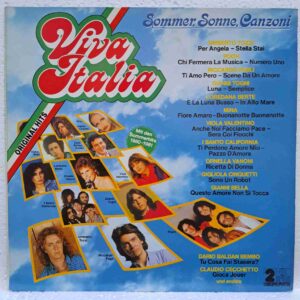 Viva Italia - Sommer, Sonne, Canzoni – Disc Vinil 2LP VG+ (lotI) - Umberto Tozzi, Massara, Mina, Pooh, Loredana Berté