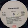 Vive La France – Gilbert Bécaud, Georges Moustaki, Jean-Claude Pascal, Tino Rossi, Pierre Dudan – Disc Vinil LP VG VG+ (lotH) - 32 325 3