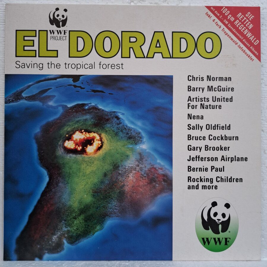 WWF Project El Dorado - Saving The Tropical Rainforest Disc VINIL LP VG+ (box2) Barry McGuire, Bernie Paul, Chris Norman, Chi Coltrane - With Rocking Children, Bruce Cockburn
