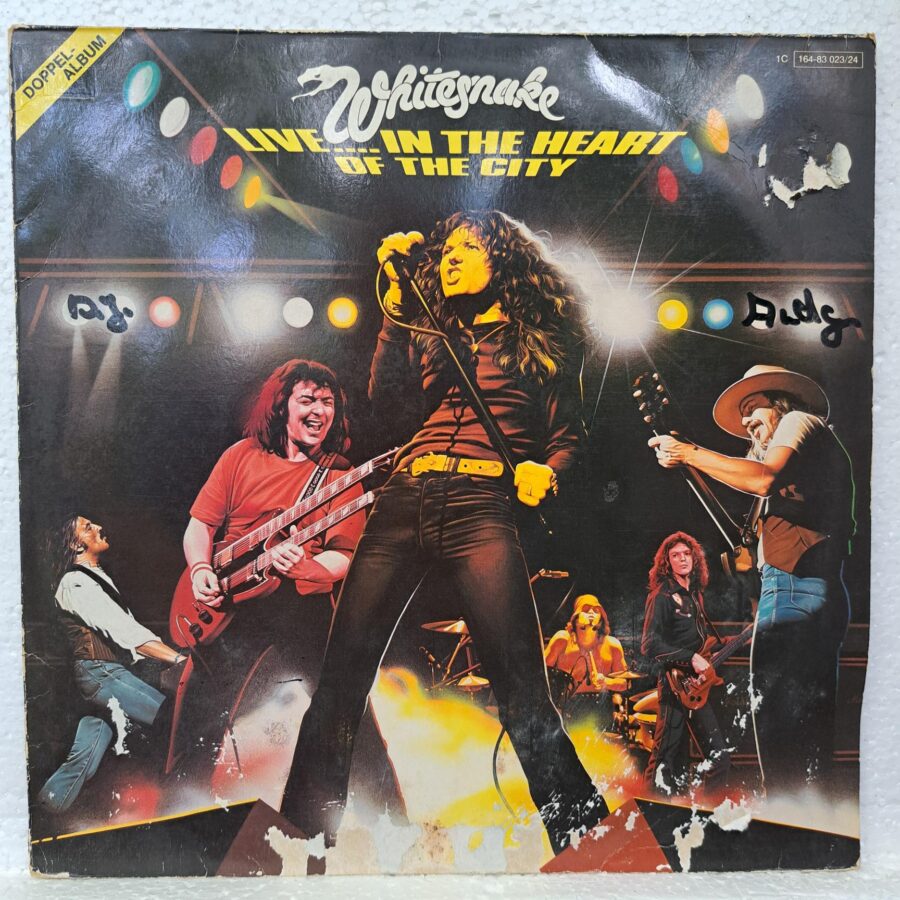 Whitesnake – Live... In The Heart Of The City – Disc Vinil 2LP VG VG+ (lotB)