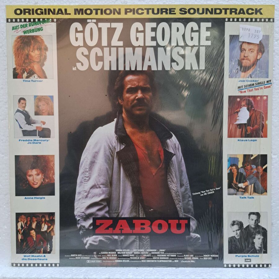 Zabou (Original Motion Picture Soundtrack) – Disc Vinil LP VG+ (lotE) - Joe Cocker, Tina Turner, Anne Haigis, Talk Talk,