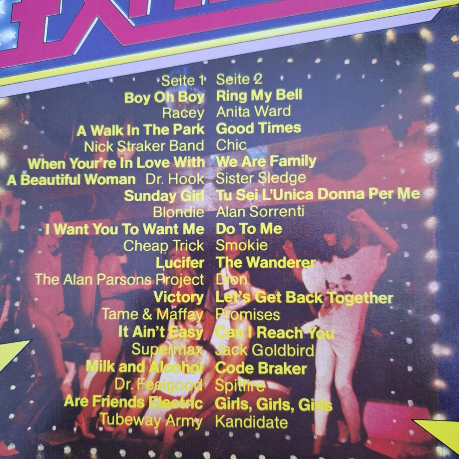 Boney M, Matt Bianco, Alan Sorrenti, Chic, Round One, La Bionda, Amanda Lear- 4 COMPILAȚII Discuri VINIL LP VG, VG VG+, VG+ (lot1:4)
