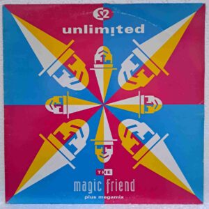 2 Unlimited ‎– The Magic Friend Megamix - Disc Vinil MAXI 45 RPM VG+ (lotM)