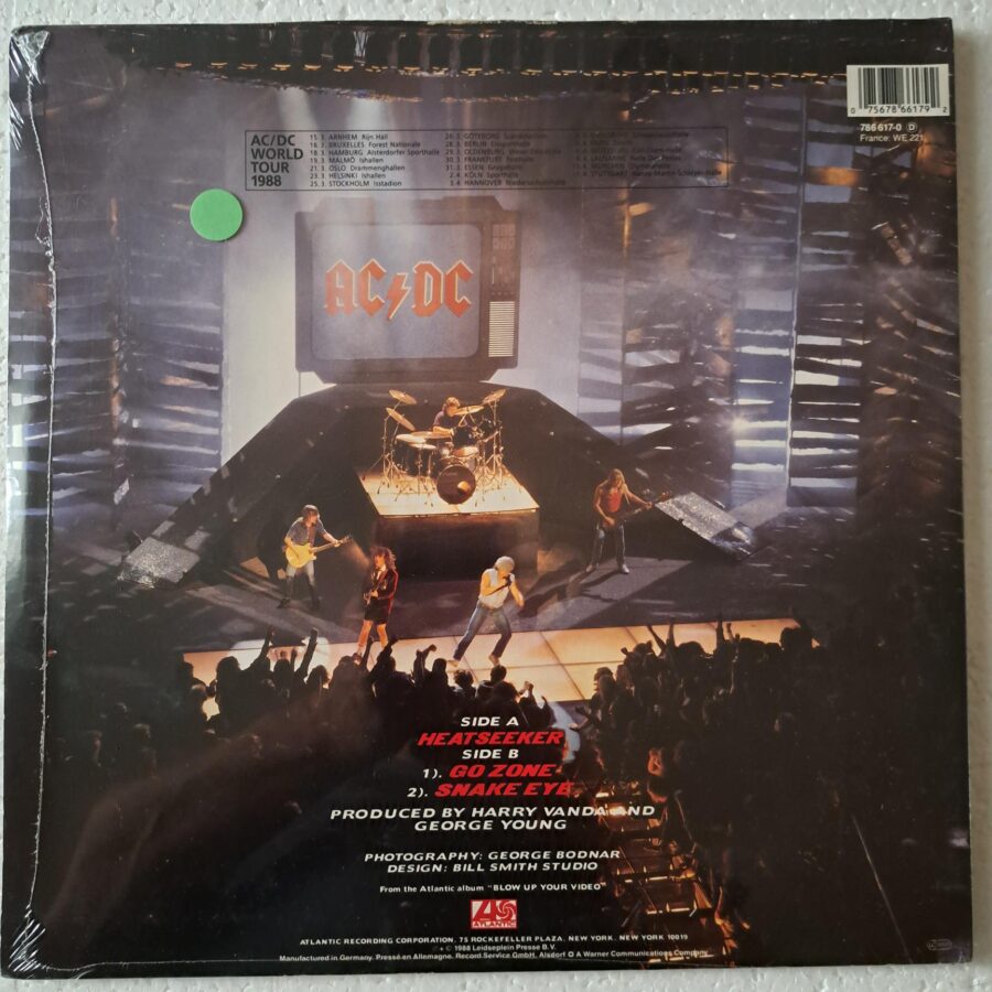 AC/DC – Heatseeker DISC VINIL MAXI VG VG+(box4) resigilat