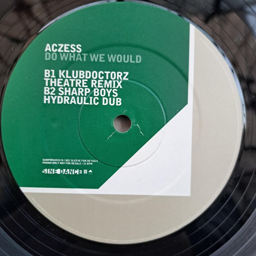 Aczess – Do What We Would Disc VINIL maxi VG+