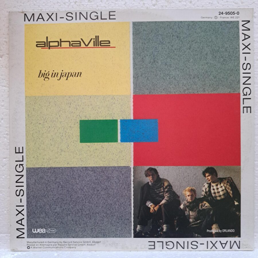 Alphaville – Big In Japan – Disc Vinil MAXI 45 RPM VG+(lotE)