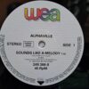 Alphaville – Sounds Like A Melody (Special Long Version) (1) Alphaville – Sounds Like A Melody (Special Long Version) – Disc Vinil MAXI 45 RPM VG+(lotE)