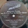 Another Class Featuring K.C. & The Sunshine Band – Please Don't Go (92 House-Remix-Version) Disc VINIL maxi VG+ (BOX5)