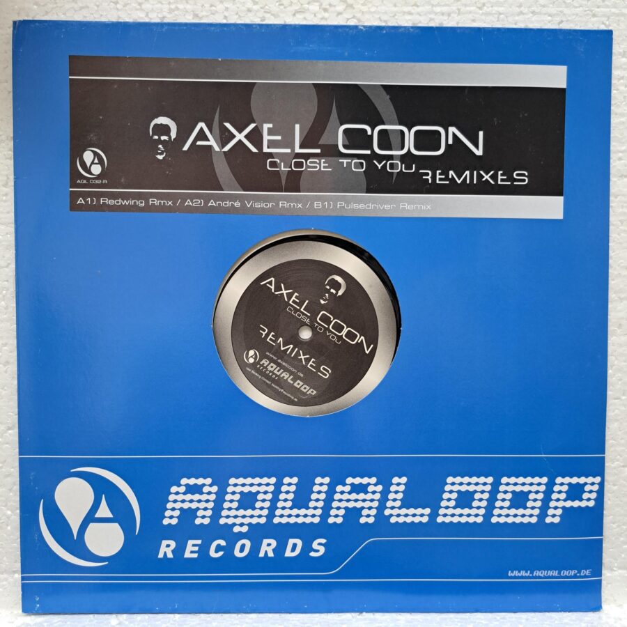 Axel Coon – Close To You (Remixes) (2) Axel Coon – Close To You (Remixes) - Disc Vinil MAXI VG+ (lotE)