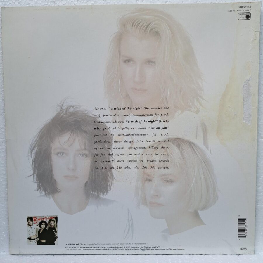 Bananarama – A Trick Of The Night Disc VINIL MAXI VG+ (box4) (2) Bananarama – A Trick Of The Night Disc VINIL MAXI VG+ (box4) VEZI COPERTA !