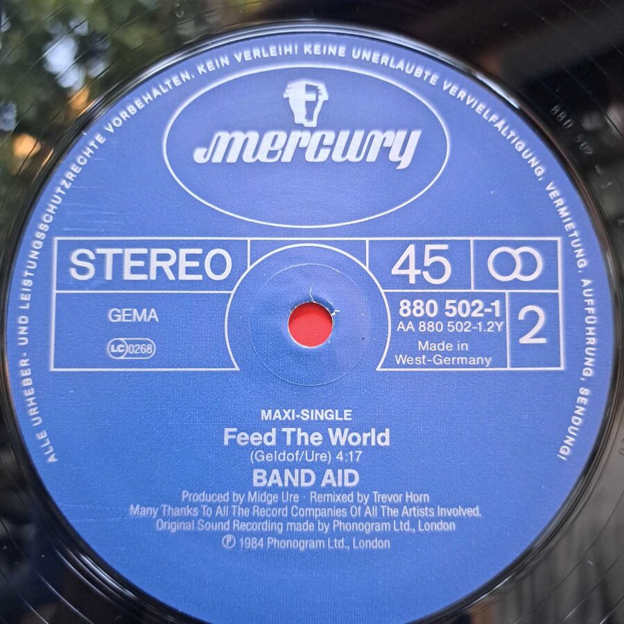 Band Aid – Do They Know It's Christmas? Disc VINIL MAXI VG+ (BOXE)