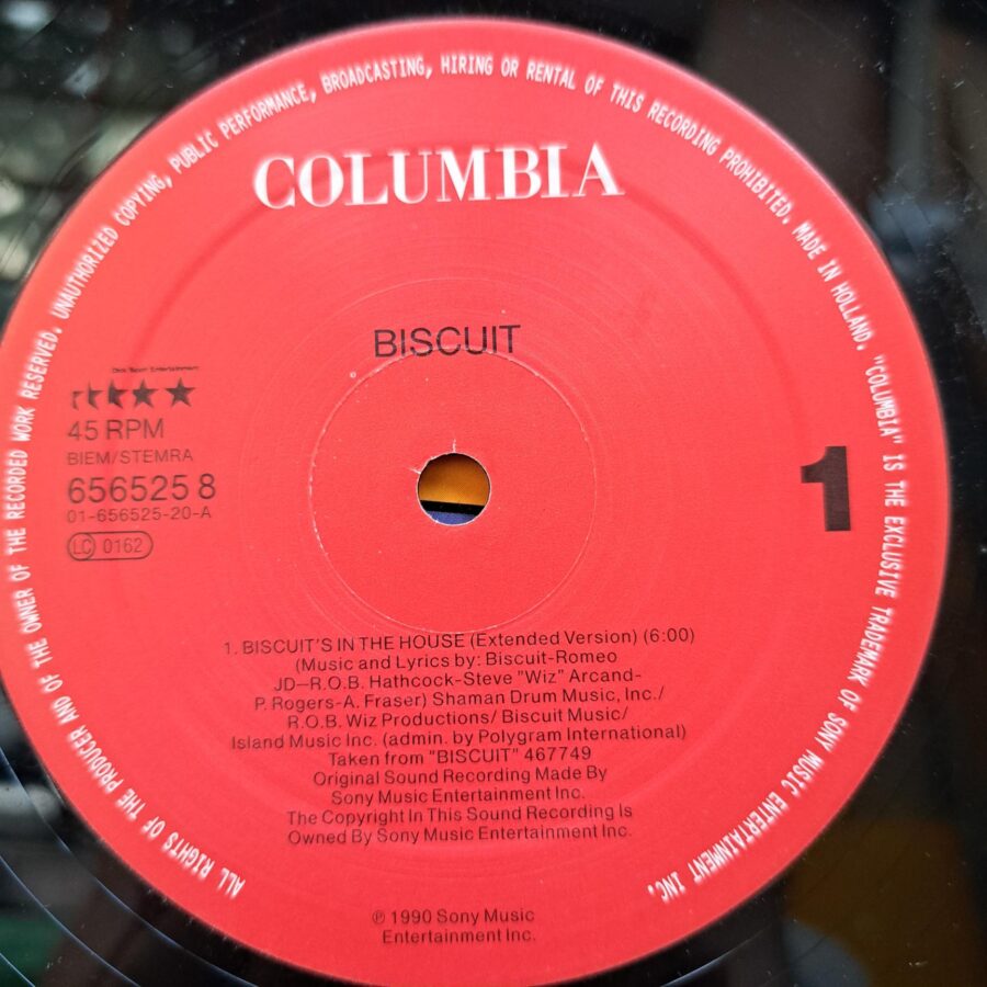 Biscuit – Biscuit's In The House – Disc Vinil MAXI VG VG+ (lotC)