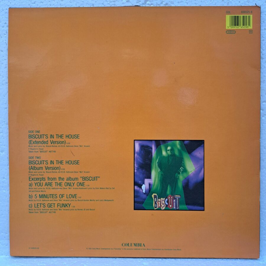 Biscuit – Biscuit's In The House – Disc Vinil MAXI VG VG+ (lotC)