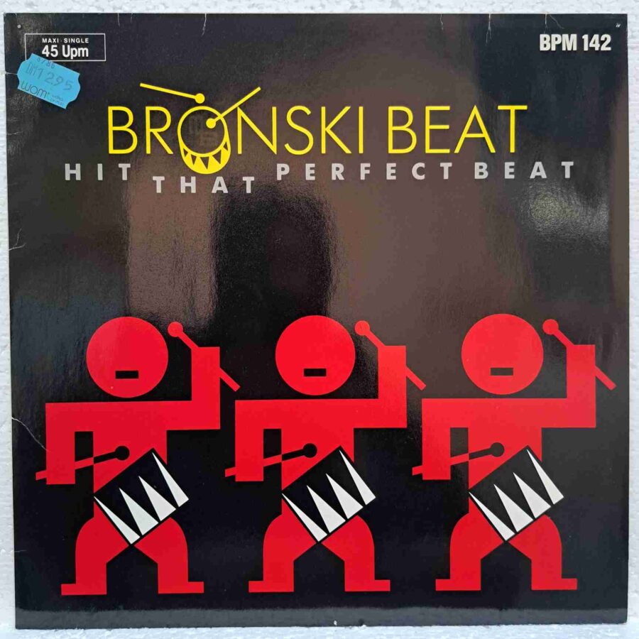 Bronski Beat – Hit That Perfect Beat – Disc Vinil MAXI 45 RPM VG+ (lotI)