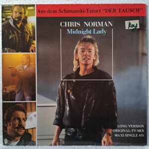 Chris Norman – Midnight Lady (Long Version) (2) Chris Norman – Midnight Lady (Long Version) – Disc Vinil MAXI VG+ (lotC)