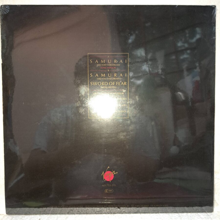 Cretu – Samurai (English Version) – Disc Vinil MAXI 45 RPM VG (lotD)RESIGILAT