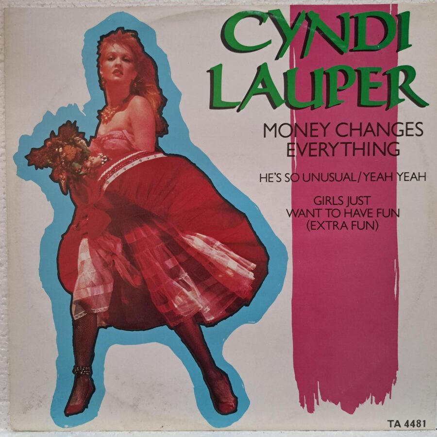 Cyndi Lauper – Money Changes Everything – Disc Vinil MAXI 45 RPM VG+(lotE)