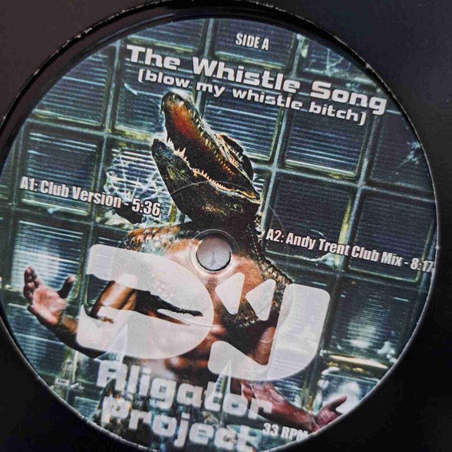 DJ Aligator Project – The Whistle Song (Blow My Whistle Bitch) – Disc Vinil MAXI 45 RPM EX
