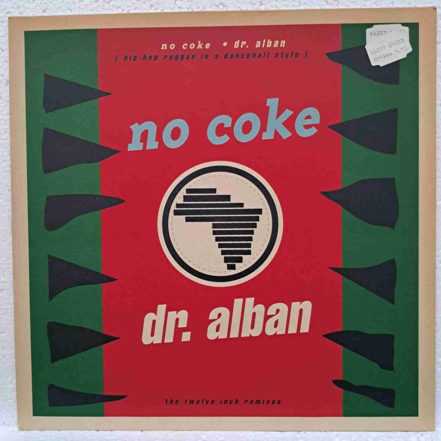 Dr. Alban – No Coke - Disc Vinil MAXI 45 RPM VG+ (lotM)