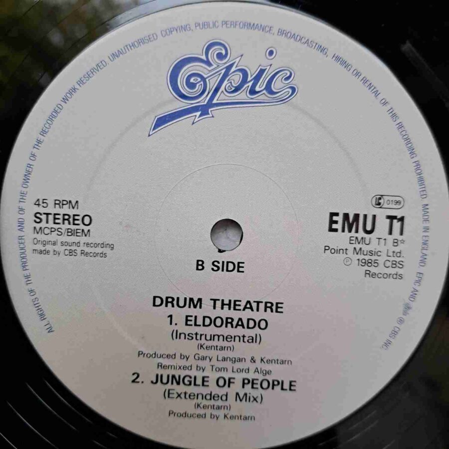Drum Theatre – Eldorado Drum Theatre – Eldorado DISC VINIL MAXI VG VG+ (boxH)