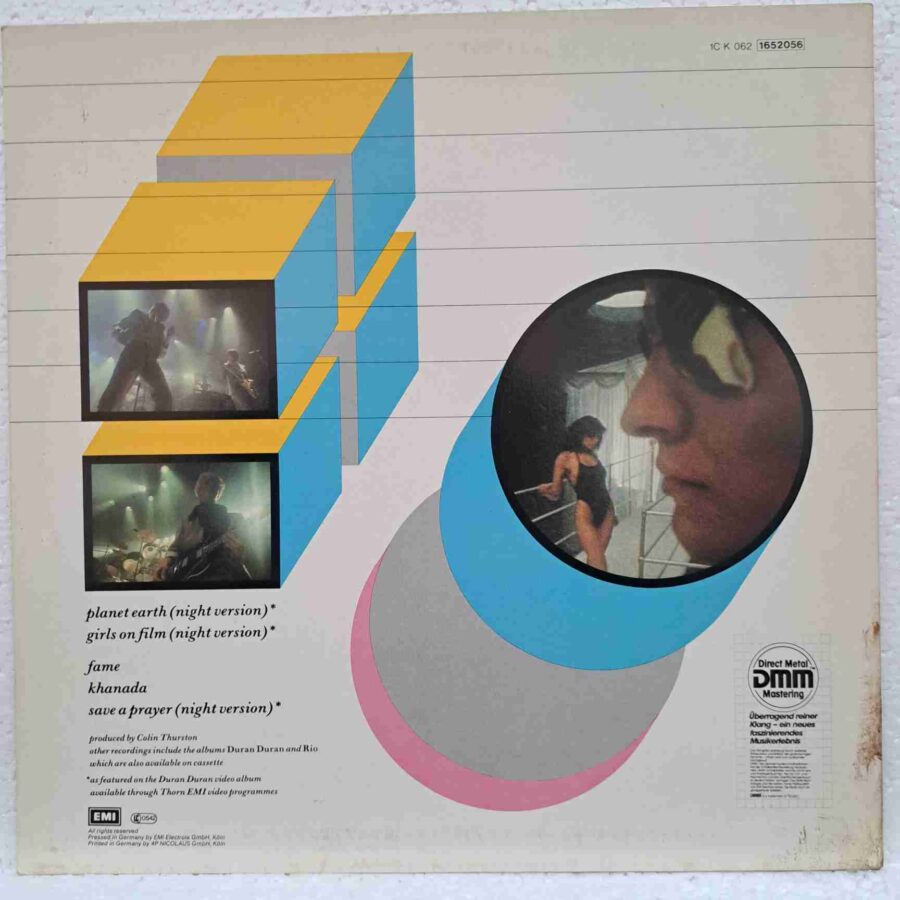 Duran Duran – DMM Mega Mixes (3) Duran Duran – DMM Mega Mixes – Disc Vinil MAXI 45 RPM VG+ (lotM)