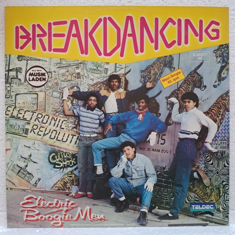 Electric Boogiemen – Breakdancing (2) Electric Boogiemen – Breakdancing – Disc Vinil MAXI 45 RPM VG+(lotE)