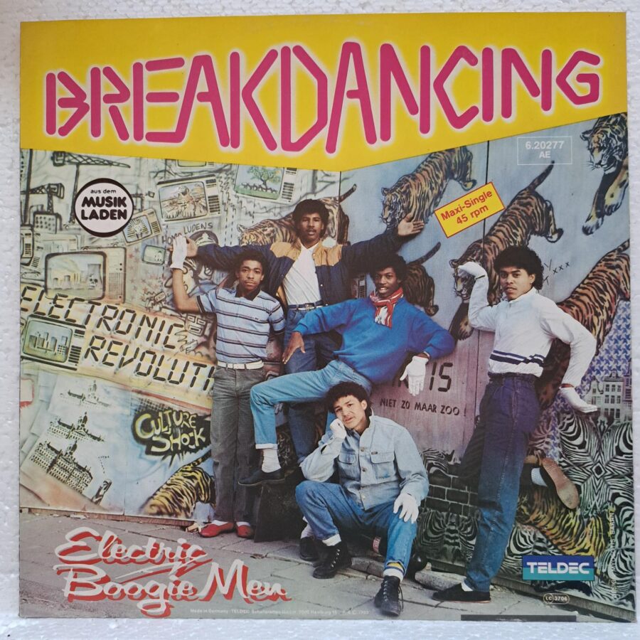 Electric Boogiemen – Breakdancing (3) Electric Boogiemen – Breakdancing – Disc Vinil MAXI 45 RPM VG+(lotE)