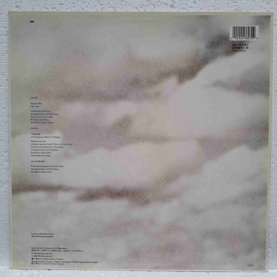 Enya – Orinoco Flow (Sail Away) – Disc Vinil MAXI 45 RPM VG (lotK)