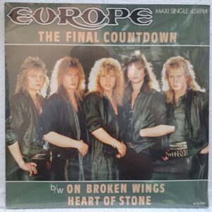 Europe – The Final Countdown (2) Europe – The Final Countdown – Disc Vinil MAXI 45 RPM VG (lotD) – RESIGILAT