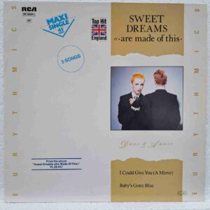 Eurythmics – Sweet Dreams (Are Made Of This) (2) Eurythmics – Sweet Dreams (Are Made Of This) – Disc Vinil MAXI 45 RPM VG VG+ (lotA)