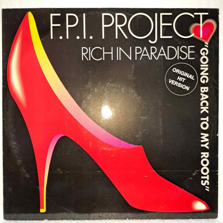 F.P.I. Project – Rich In Paradise - Disc Vinil MAXI 45 VG+ (lotF)