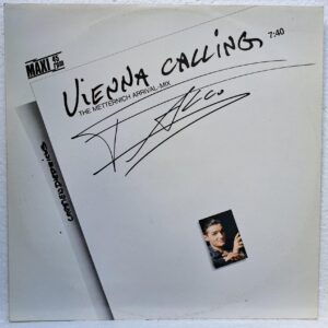 Falco – Vienna Calling (The Metternich Arrival-Mix) Disc VINIL maxi VG+ (box8)