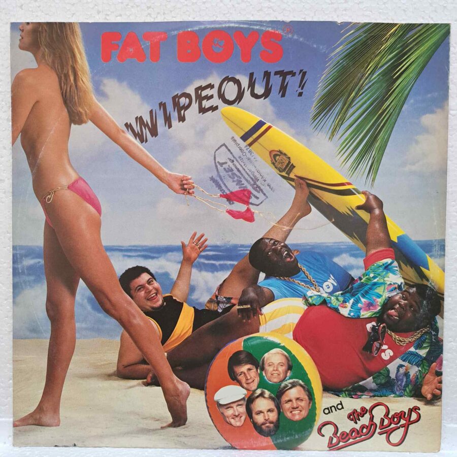 Fat Boys And The Beach Boys – Wipeout Fat Boys And The Beach Boys – Wipeout! - Disc Vinil MAXI 45 RPM VG+ (lotF)