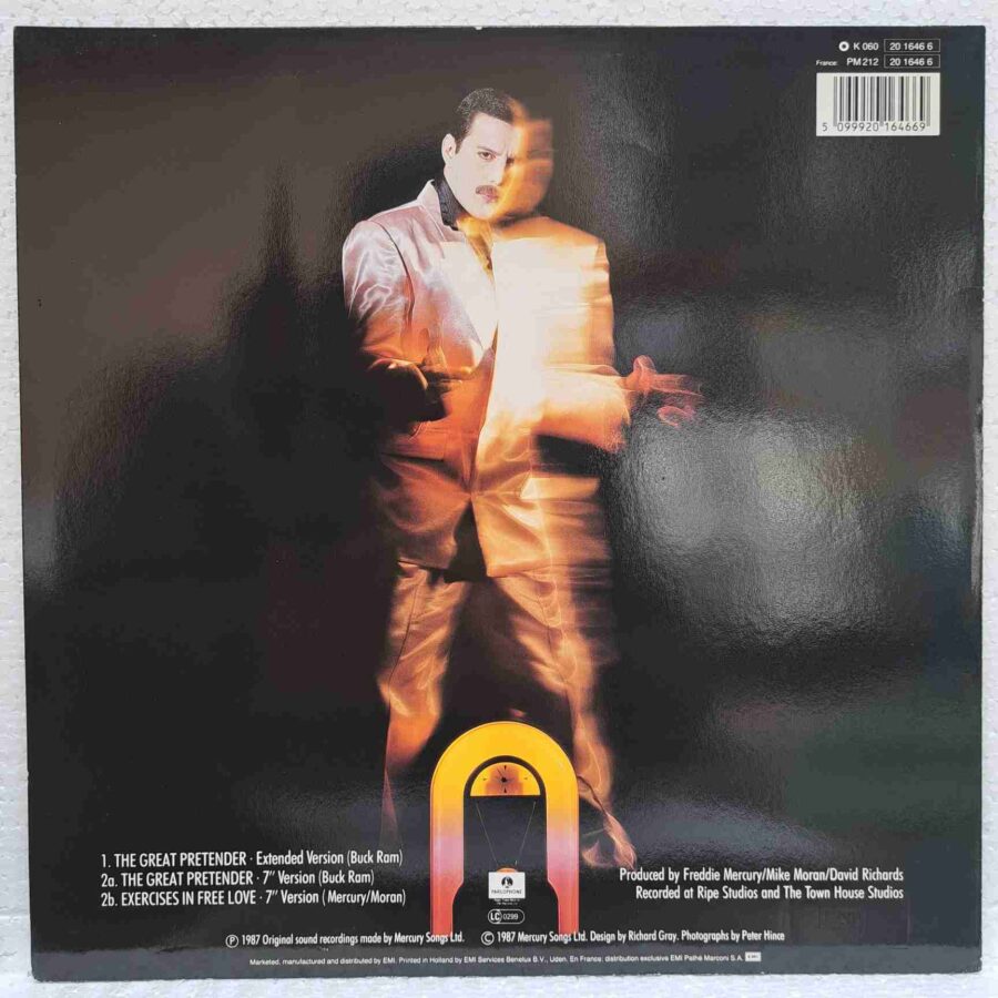 Freddie Mercury – The Great Pretender DISC VINIL MAXI VG VG+ (boxB)