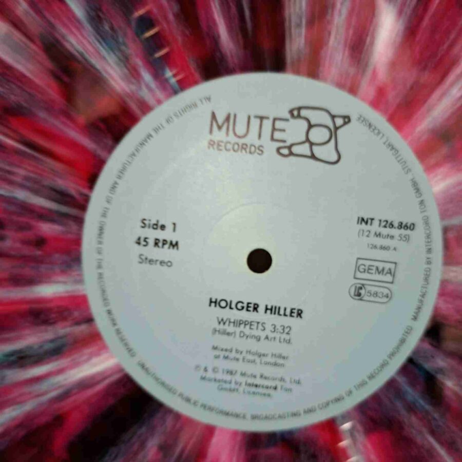 Holger Hiller – Whippets (1) Holger Hiller – Whippets – Disc Vinil MAXI 45 RPM VG VG+ (lotB)