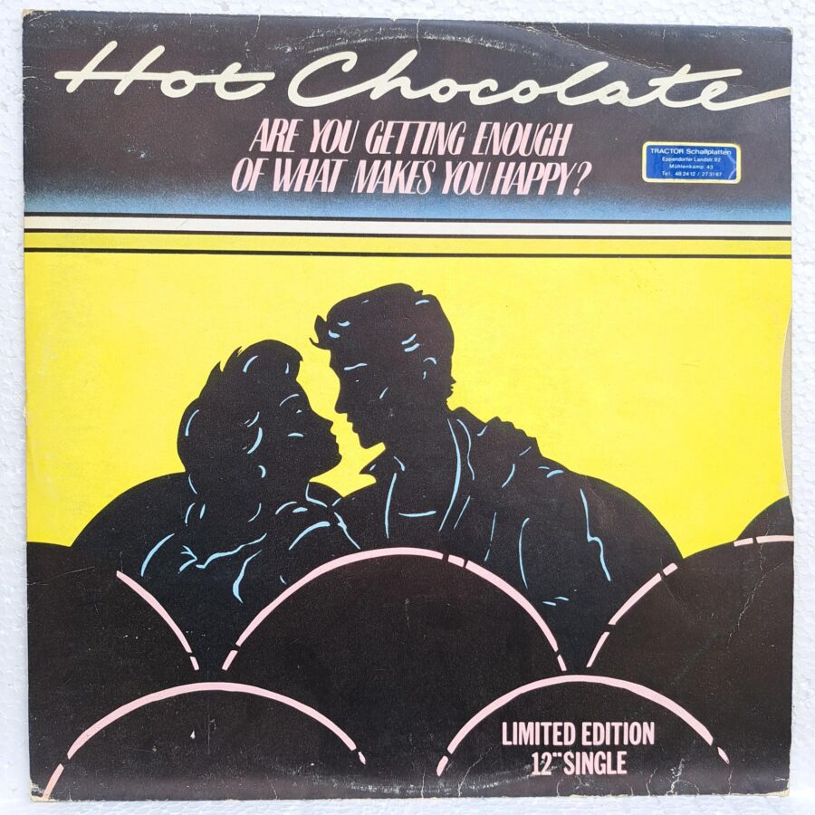 Hot Chocolate – Are You Getting Enough Of What Makes You Happy (3) Hot Chocolate – Are You Getting Enough Of What Makes You Happy? Disc VINIL MAXI VG+ (box6)