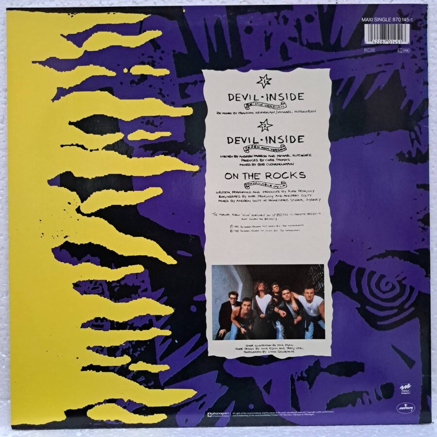 INXS – Devil Inside - Disc Vinil MAXI 45 RPM VG VG+ (lotD)
