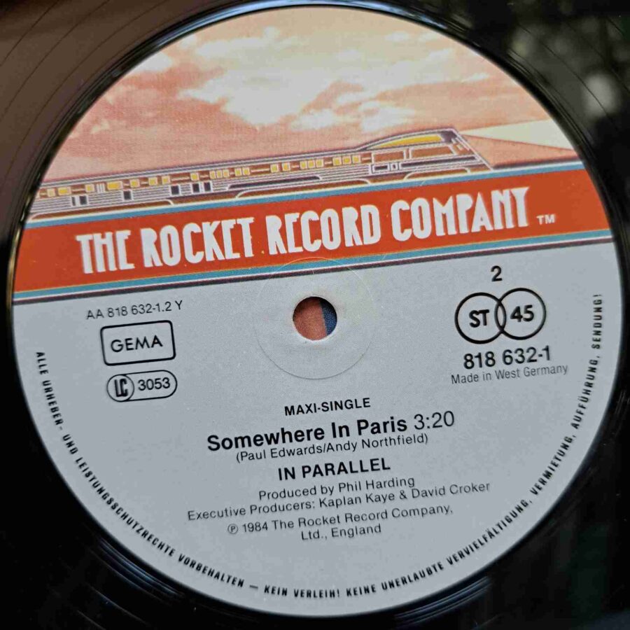 In Parallel – Reduced To Tears - Disc Vinil MAXI 45 RPM VG+ (lotM)