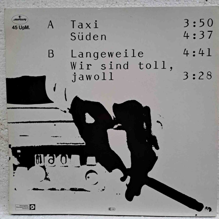 Jawoll – Taxi (3) Jawoll – Taxi - Disc Vinil MAXI 45 RPM VG+ (lotG)