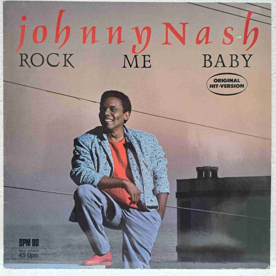 Johnny Nash – Rock Me Baby - Disc Vinil MAXI 45 RPM VG+ (lotA)