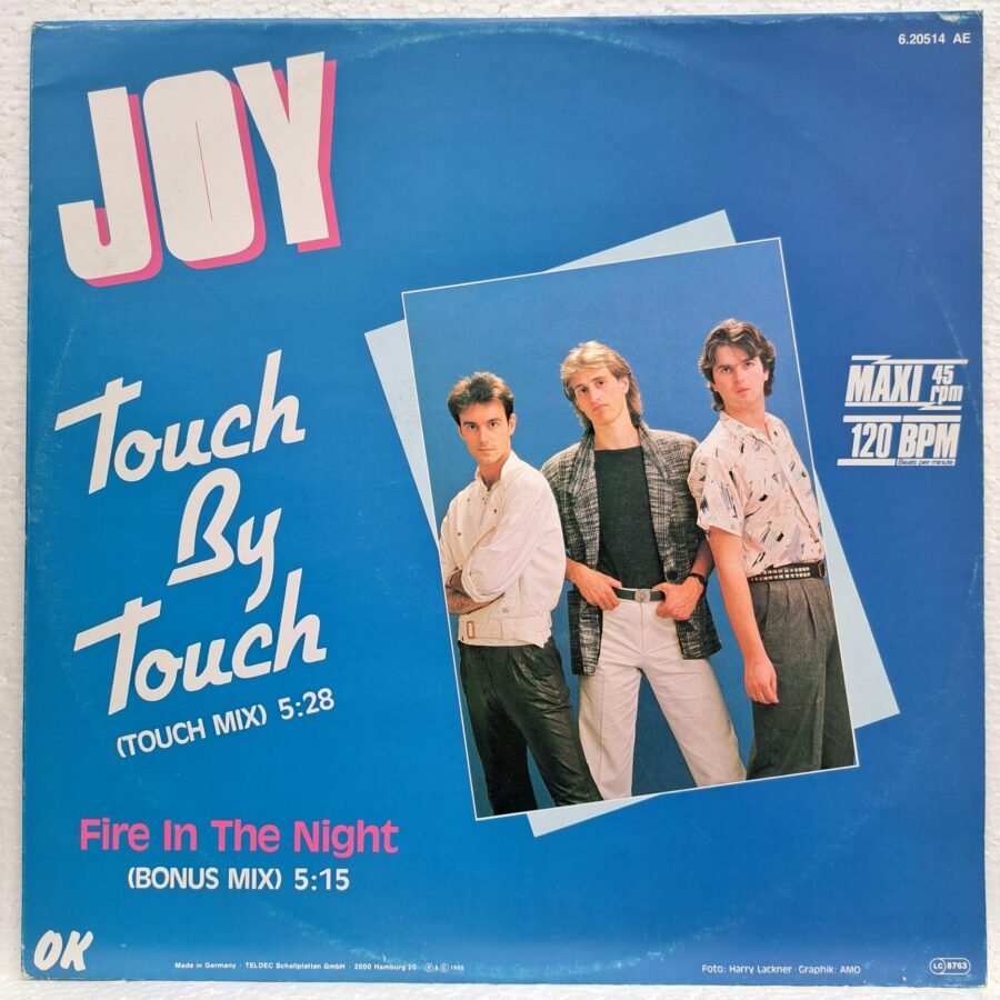 Joy – Touch By Touch Disc VINIL maxi VG+