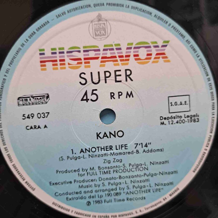 Kano – Another Life - Disc Vinil MAXI 45 RPM VG+ (lotA)