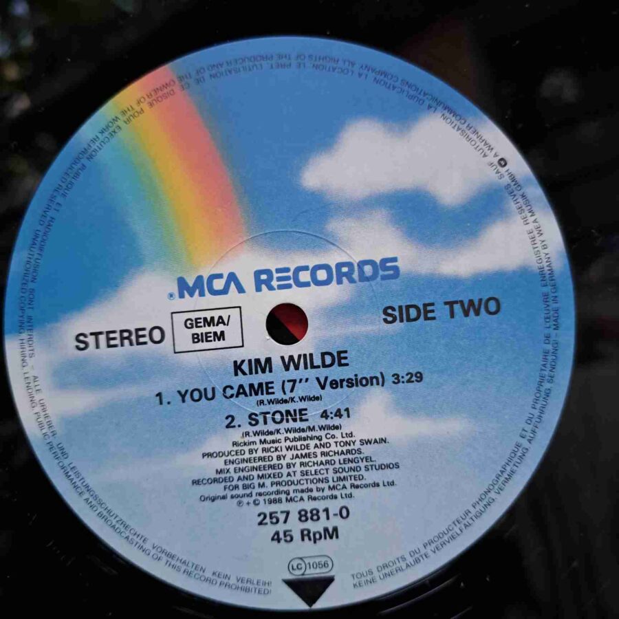 Kim Wilde – You Came – Disc Vinil MAXI 45 RPM VG VG+ (lotH)